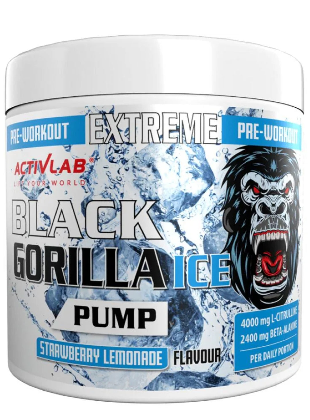 Activlab Black Gorilla Ice Pump Pre-Workout 300g