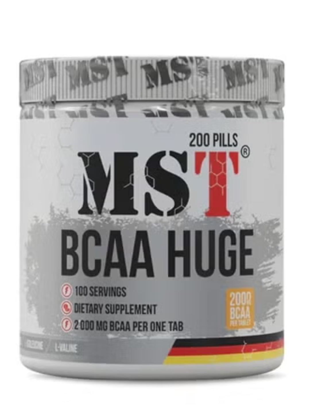 MST - BCAA Huge 200 Tabl.( 2g pro Tablette)