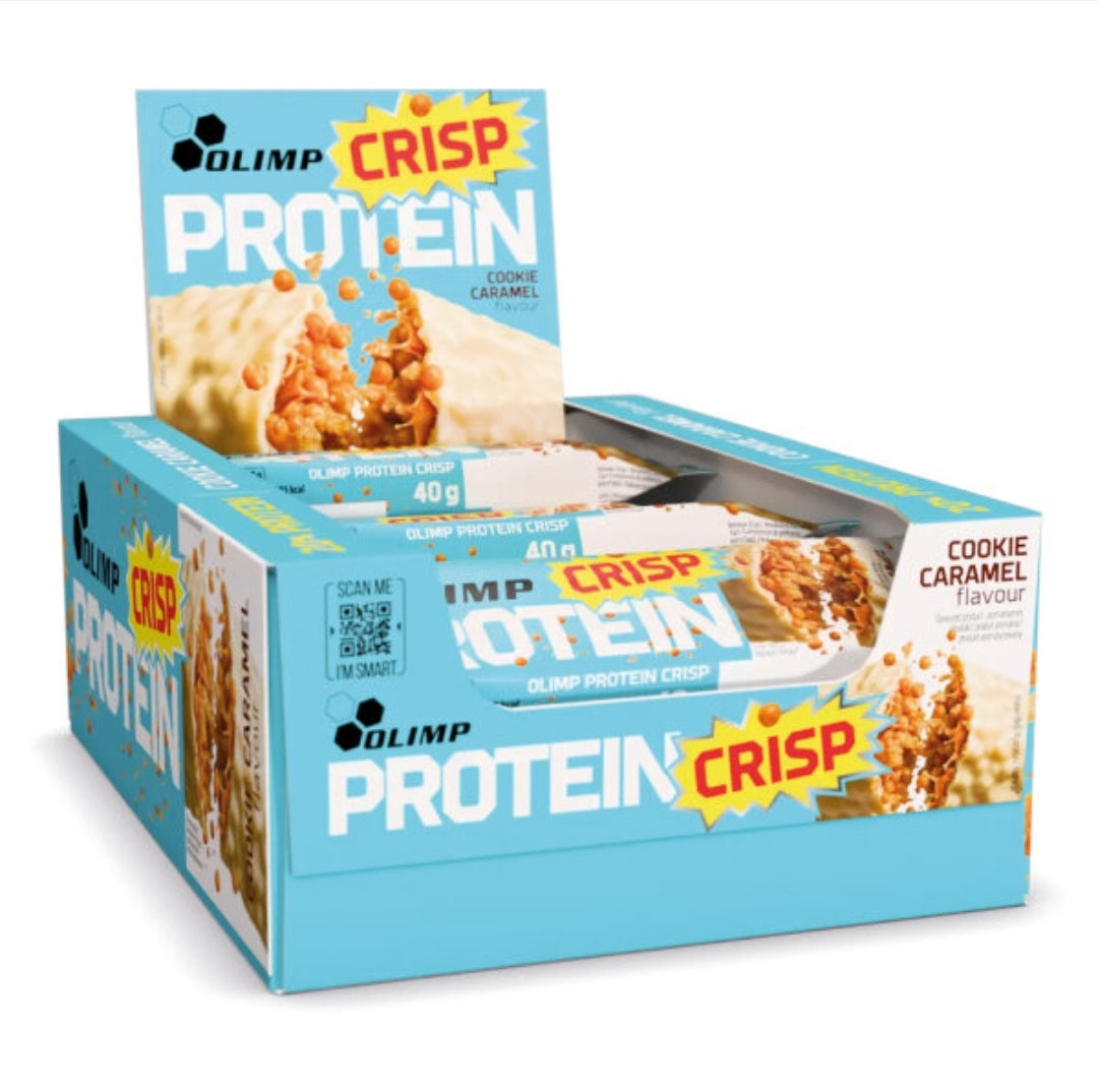 Olimp Protein Crisp Bar Cookie & Caramel 20x 40g