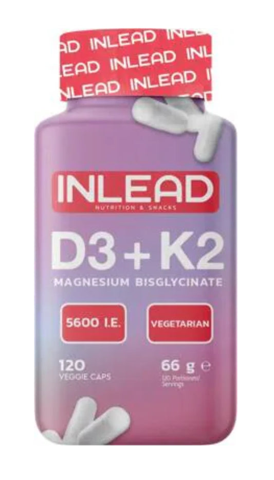 INLEAD Vitamin D3  K2  Magnesium 120 Kapseln