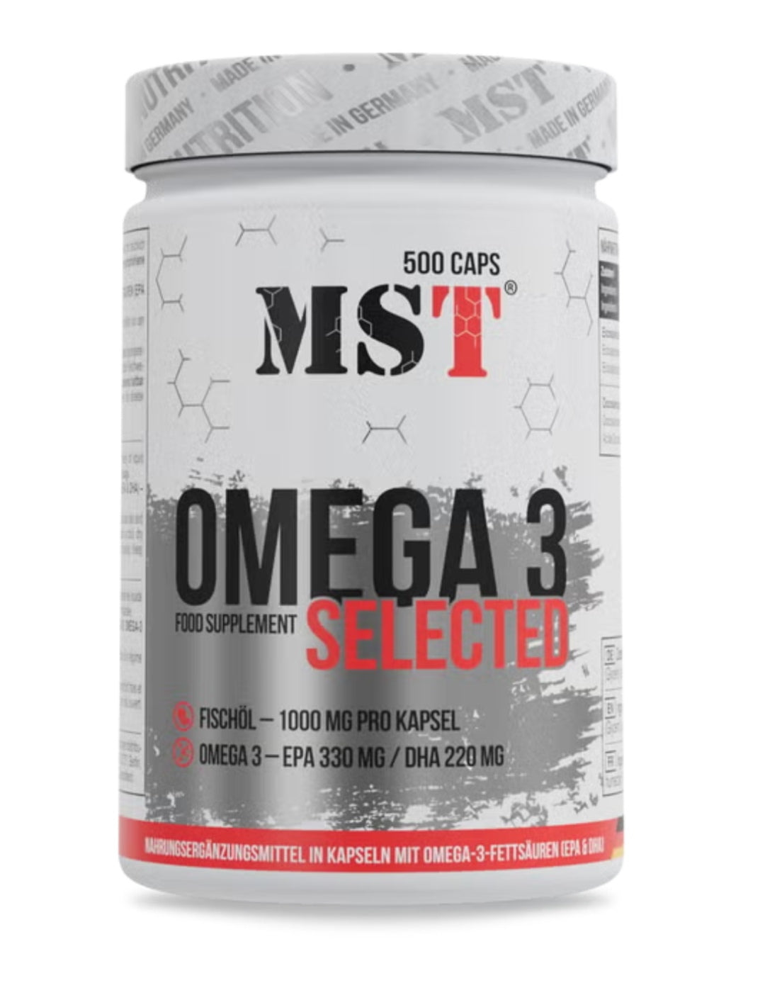 MST - Omega 3 Selected 500 Kapseln