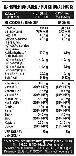 MST - Fish Collagen Peptides Verisol® - 1000ml