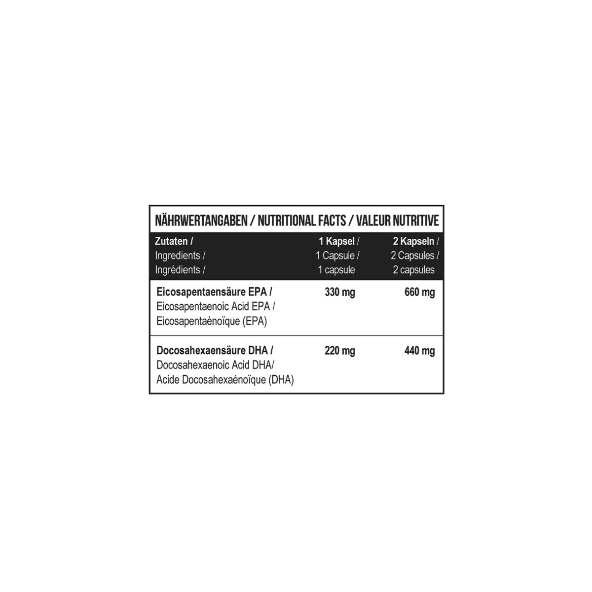 MST - Omega 3 Selected 500 Kapseln