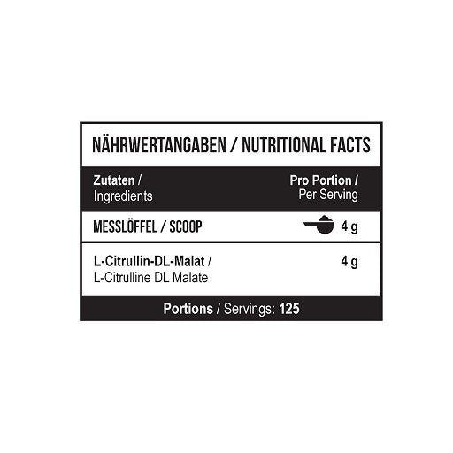 MST - Citrulline 2:1 -  500g neutral RAW