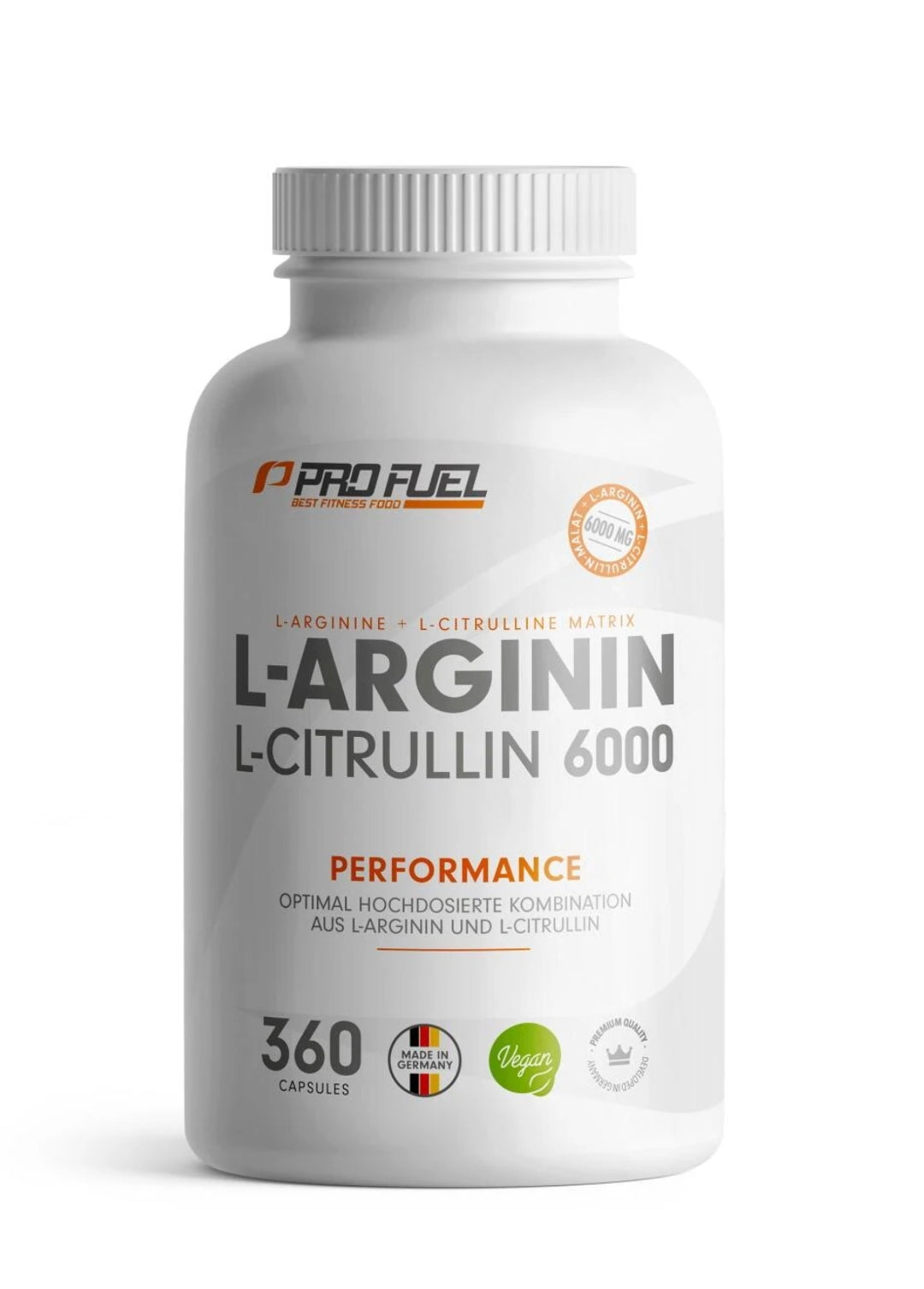 ProFuel L-Arginin & L-Citrullin 360 Kapseln