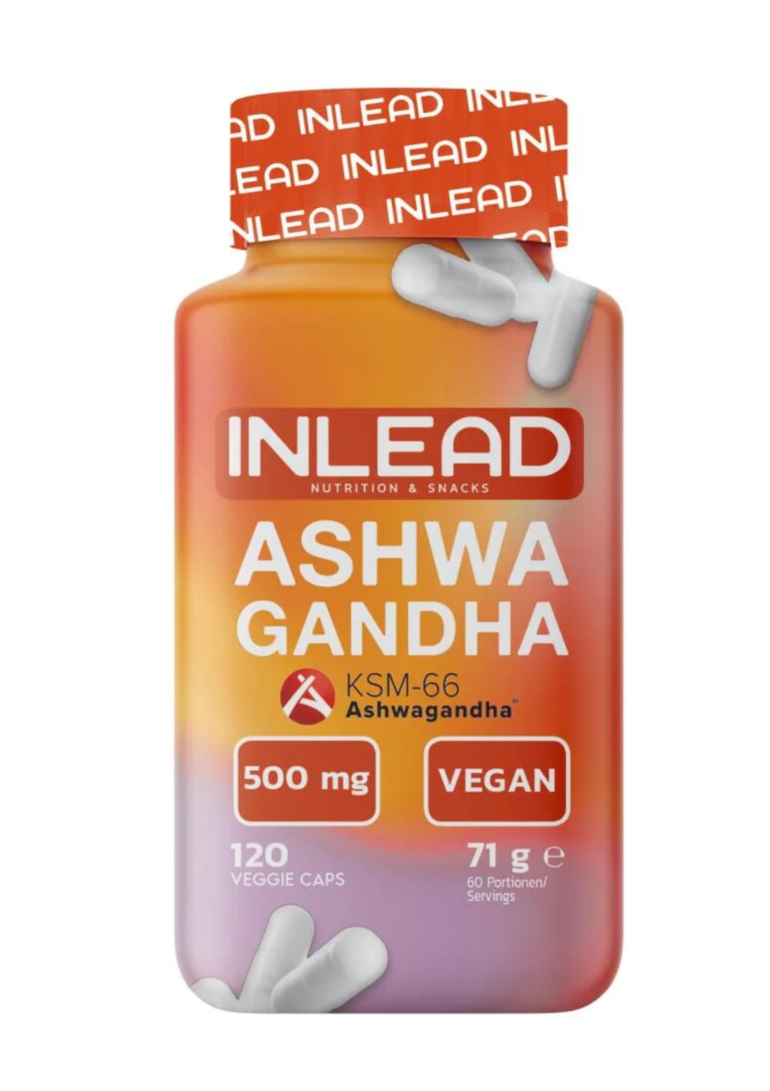 INLEAD Ashwagandha KSM-66 120 Kapseln